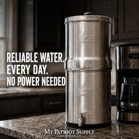 My Patriot Supply Alexapure gravity water filter